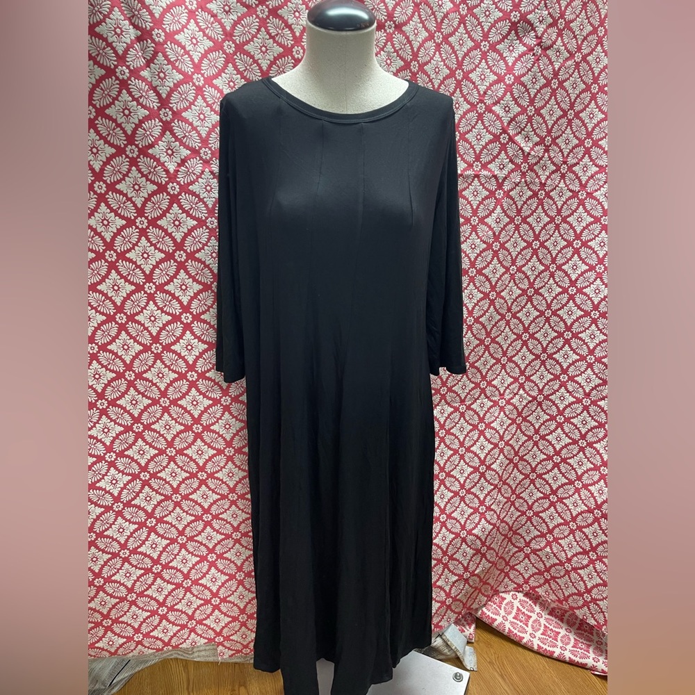 Black  knit dress